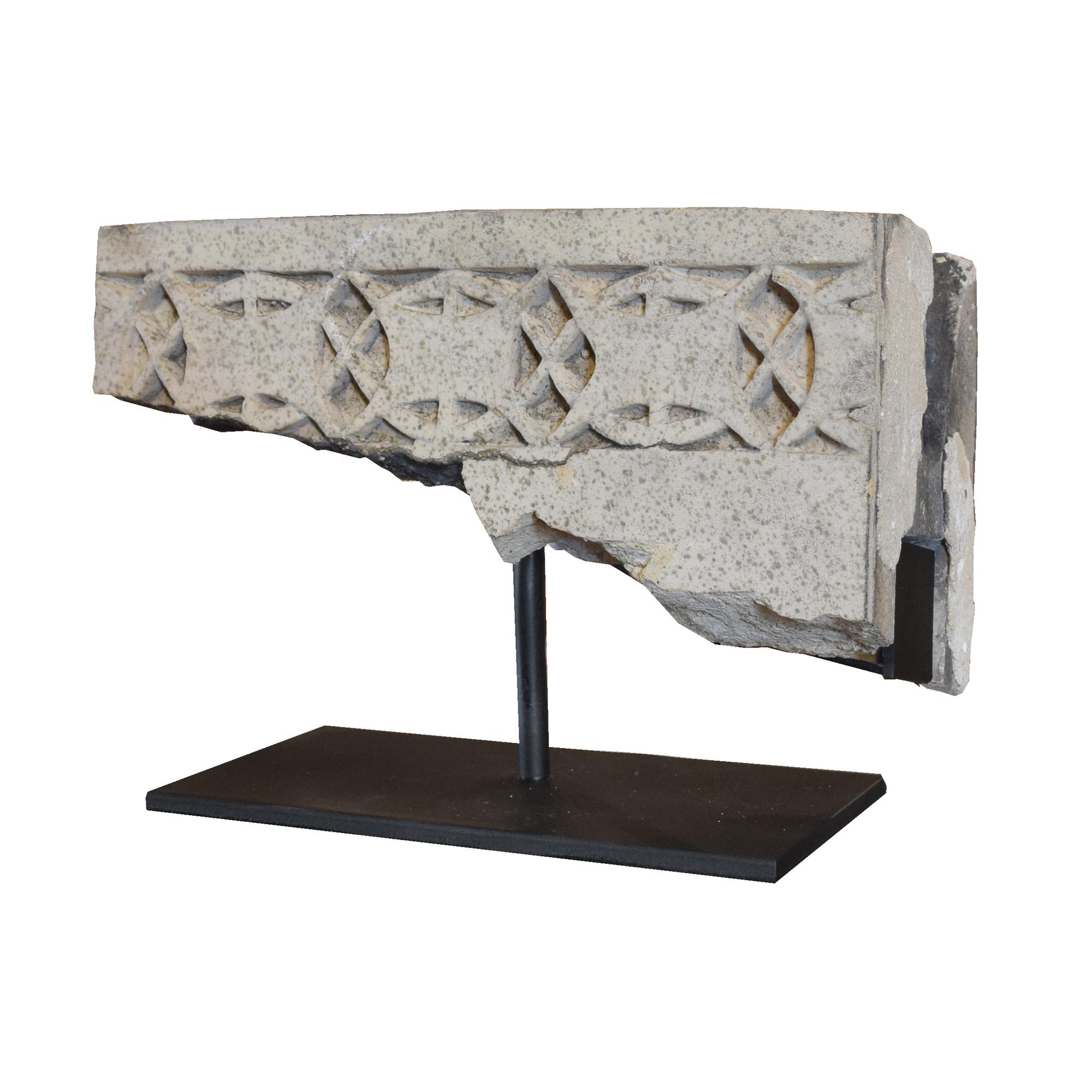 A Sullivan Designed Terra Cotta Facade Fragment from the Gage Building 10" W x 4" D x 7" H — United States, Circa 1898