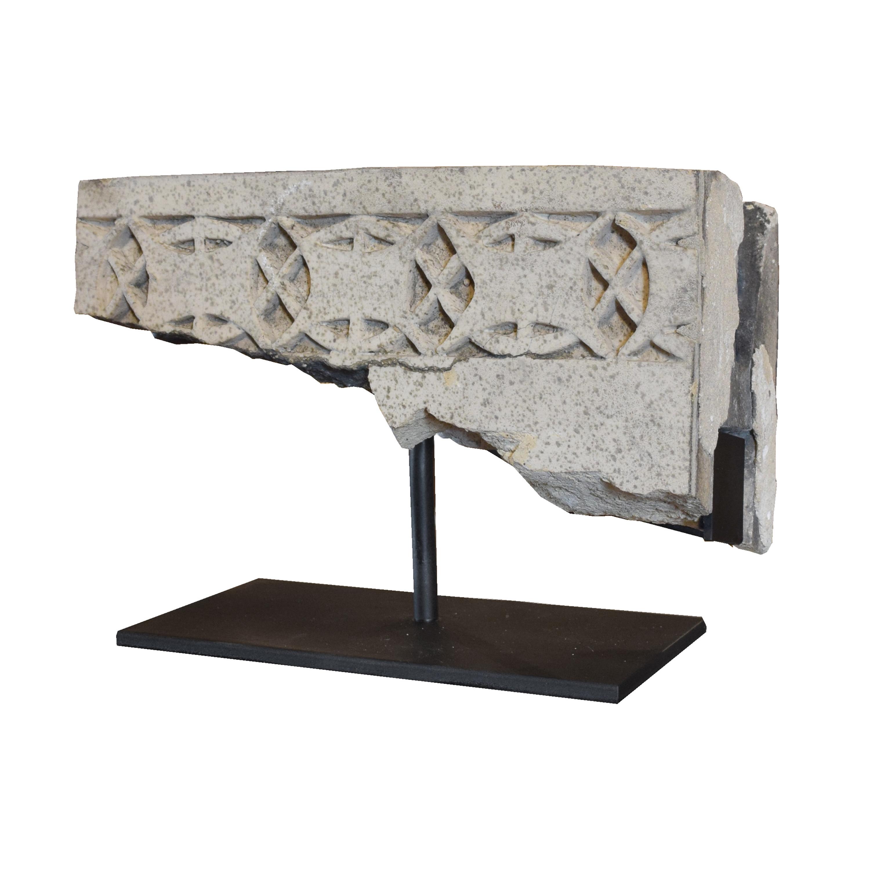 A Sullivan Designed Terra Cotta Facade Fragment from the Gage Building 10" W x 4" D x 7" H — United States, Circa 1898