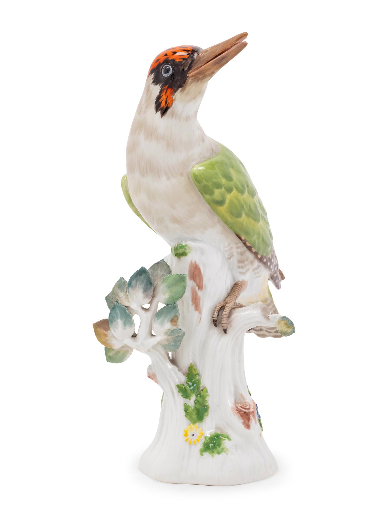 A Meissen Porcelain Bird Figure