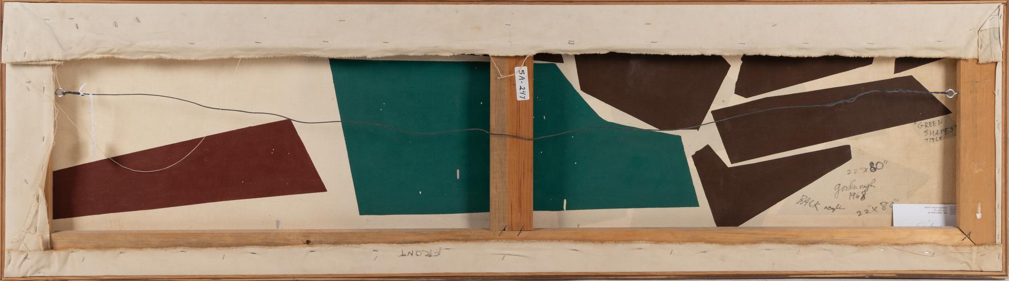 Green Shapes , 1968