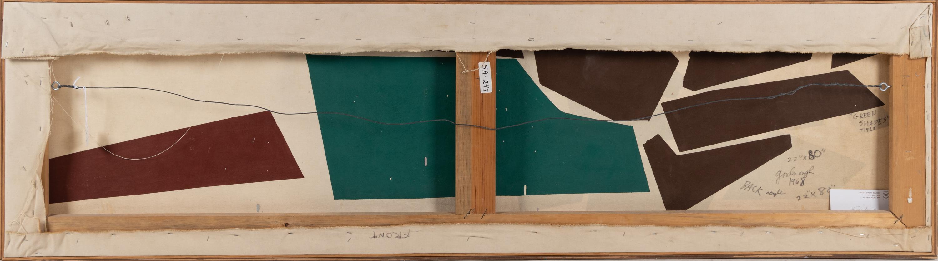 Green Shapes , 1968