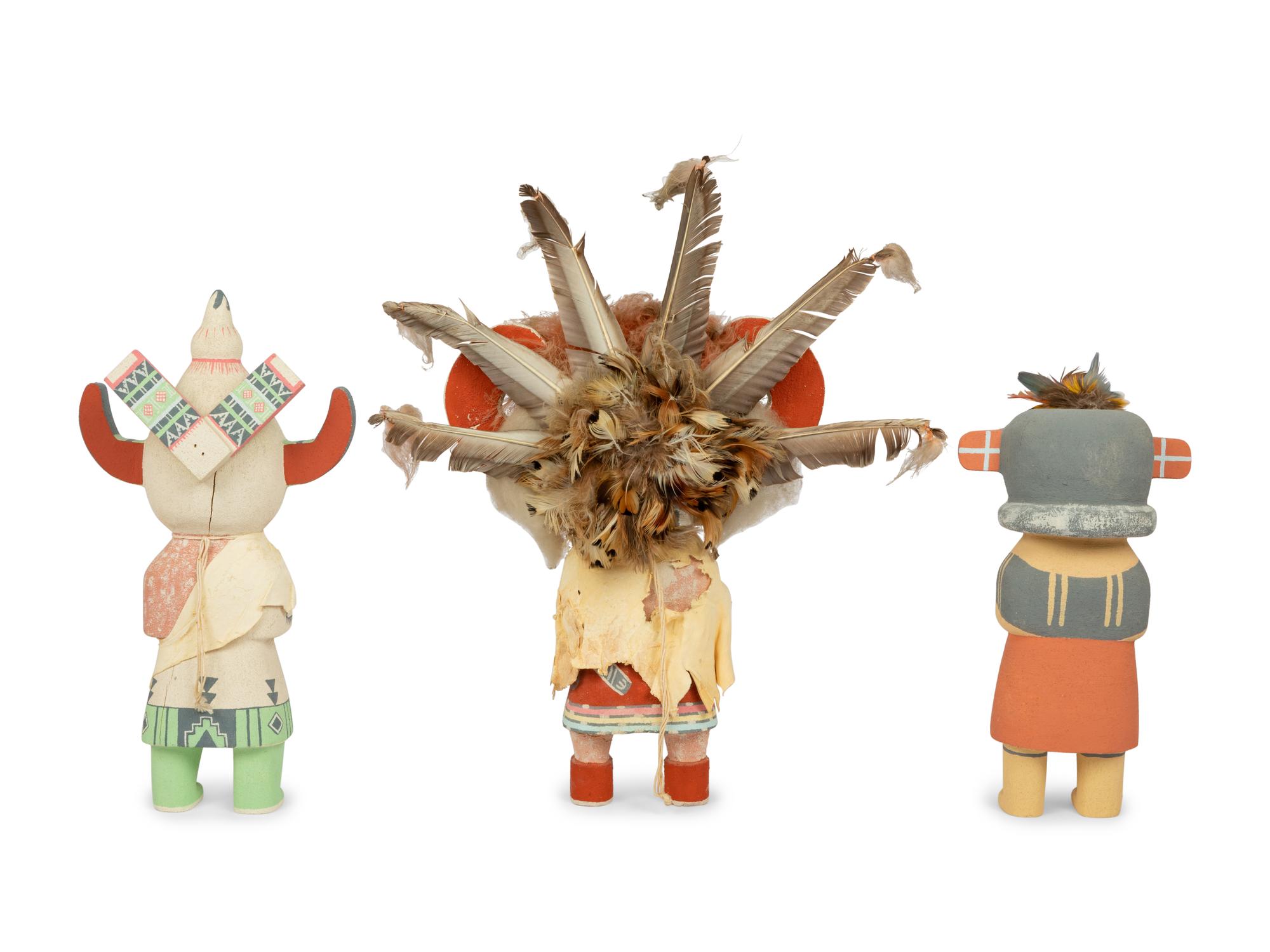 Group of Hopi Katsinas