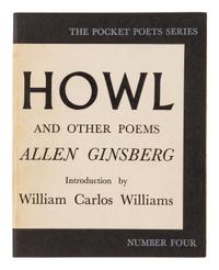 GINSBERG, Allen (1926-1997). Howl and Other Poems . San Francisco: City Lights Pocket Bookshop, [1956].