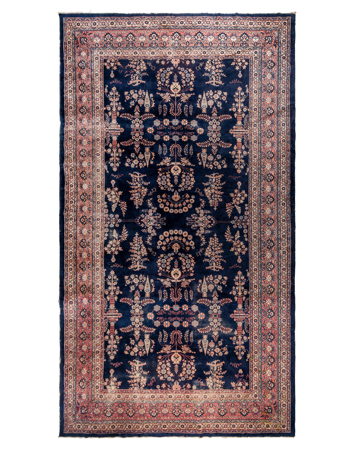 A Sarouk Wool Rug