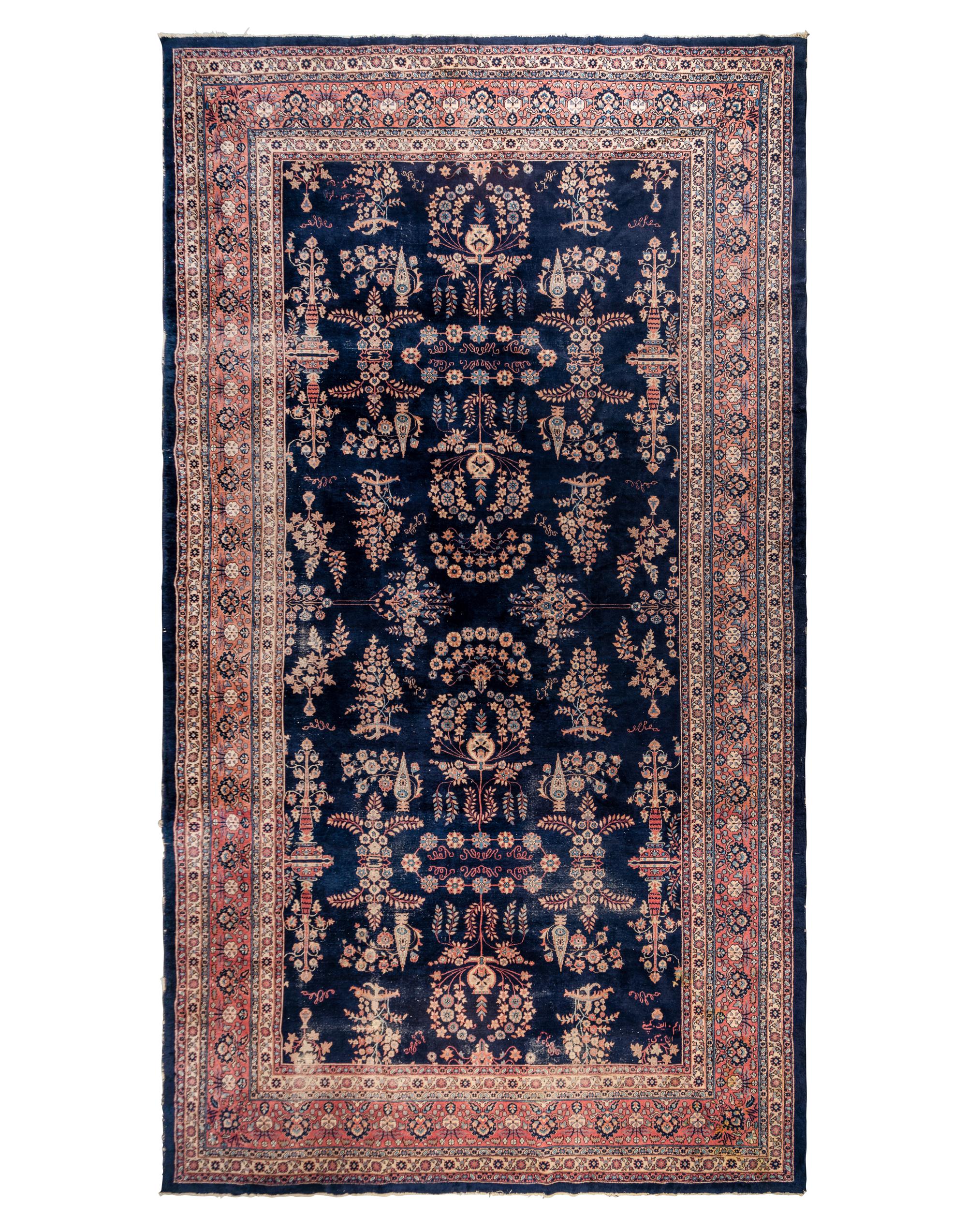 A Sarouk Wool Rug
