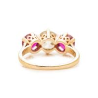 DIAMOND AND RUBY RING
