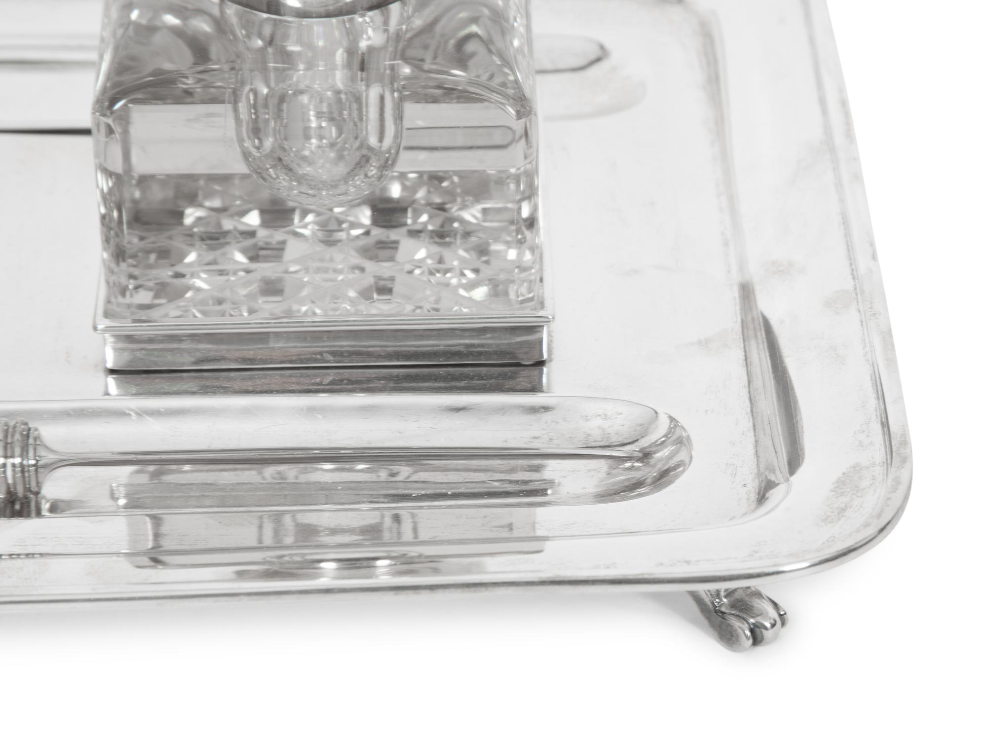 An English Silver Standish