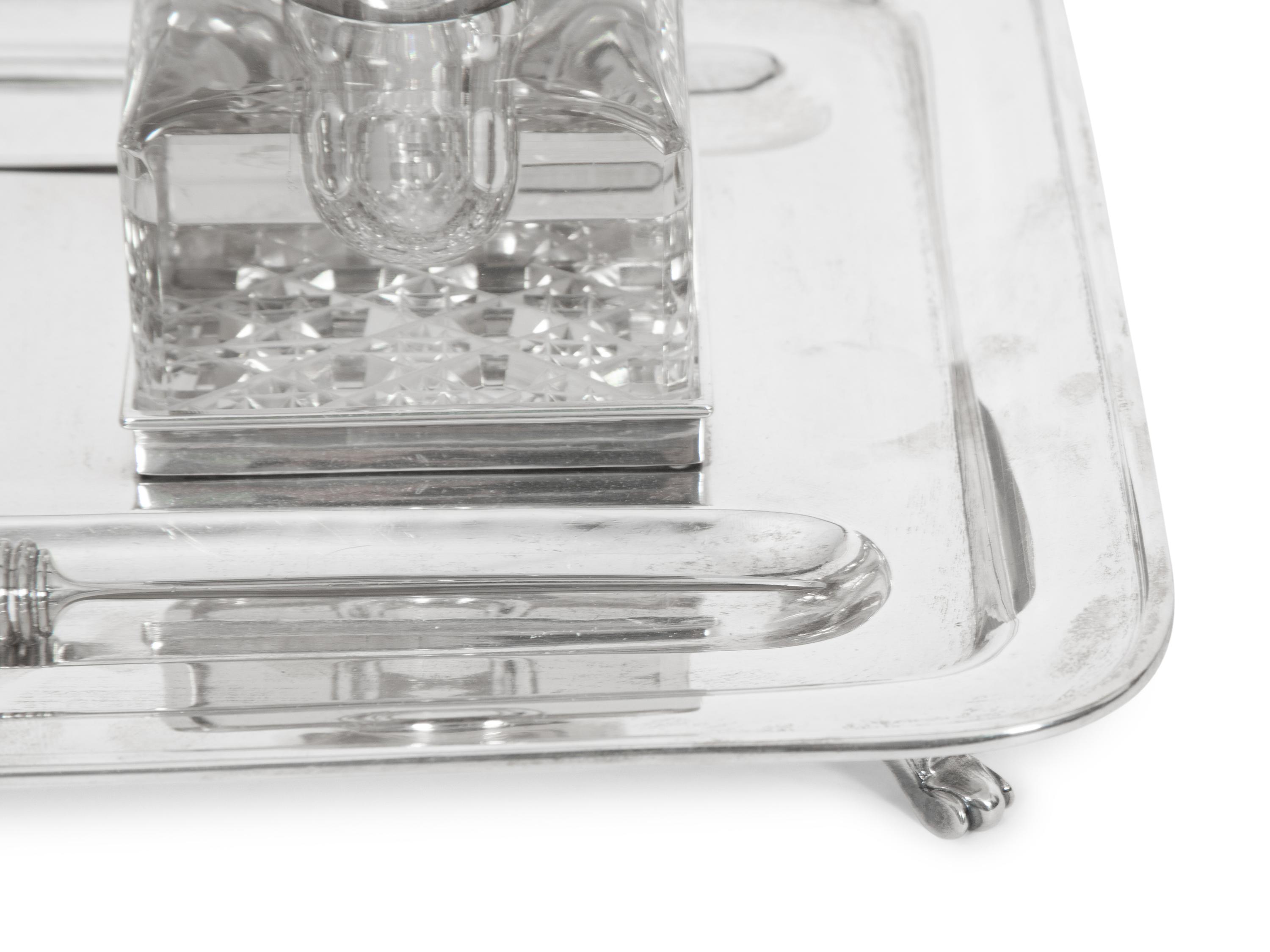 An English Silver Standish