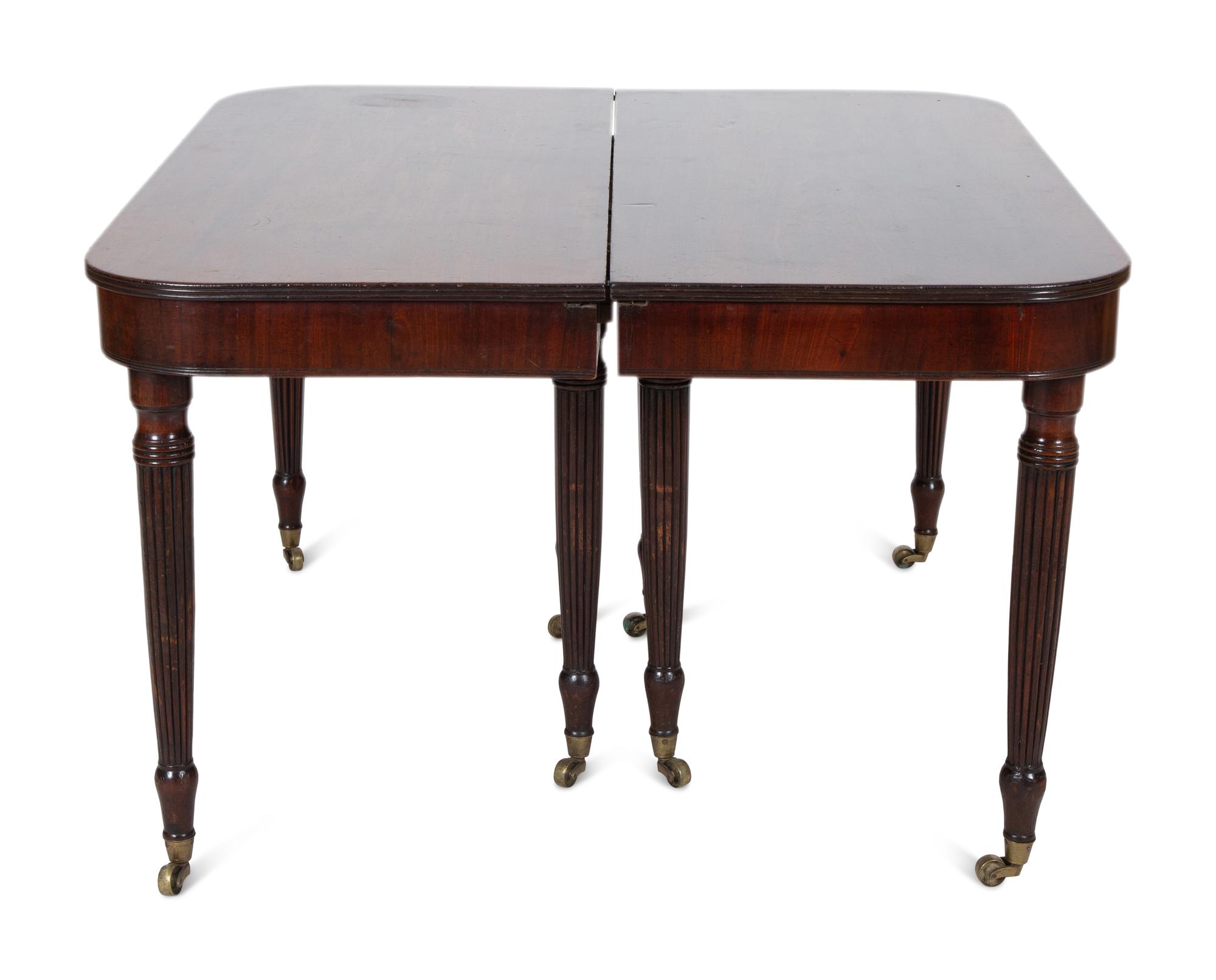 A Regency Mahogany Dining Table