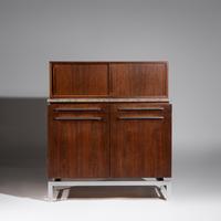 Two-part cabinet