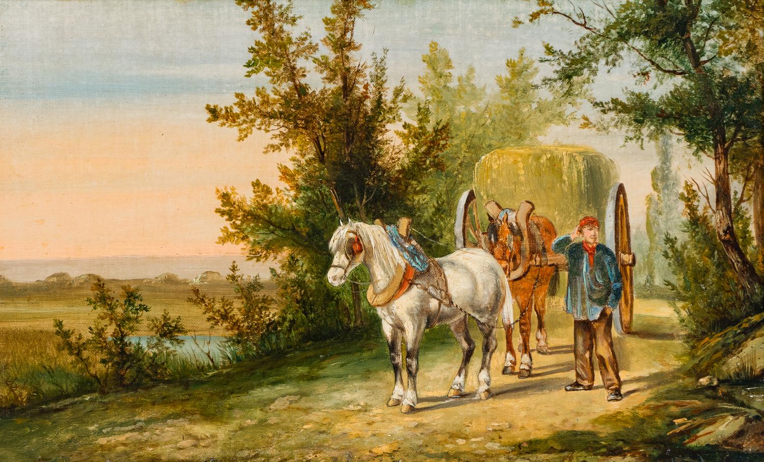 Man with Horses