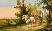 Man with Horses