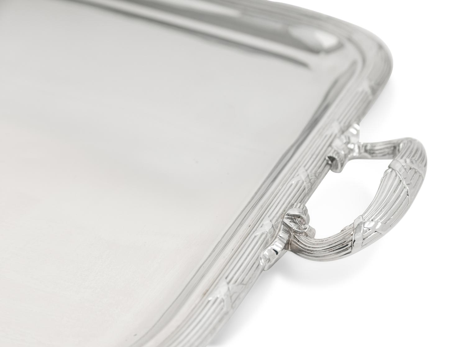 A Christofle Silver-Plate Tray