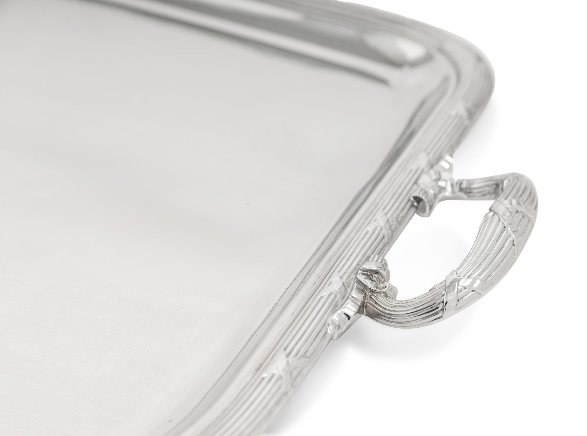A Christofle Silver-Plate Tray