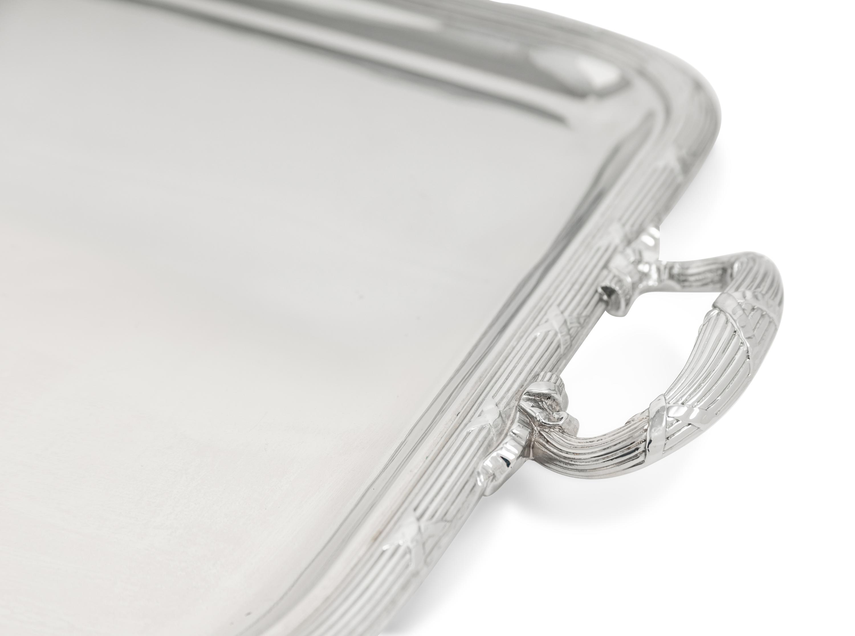 A Christofle Silver-Plate Tray