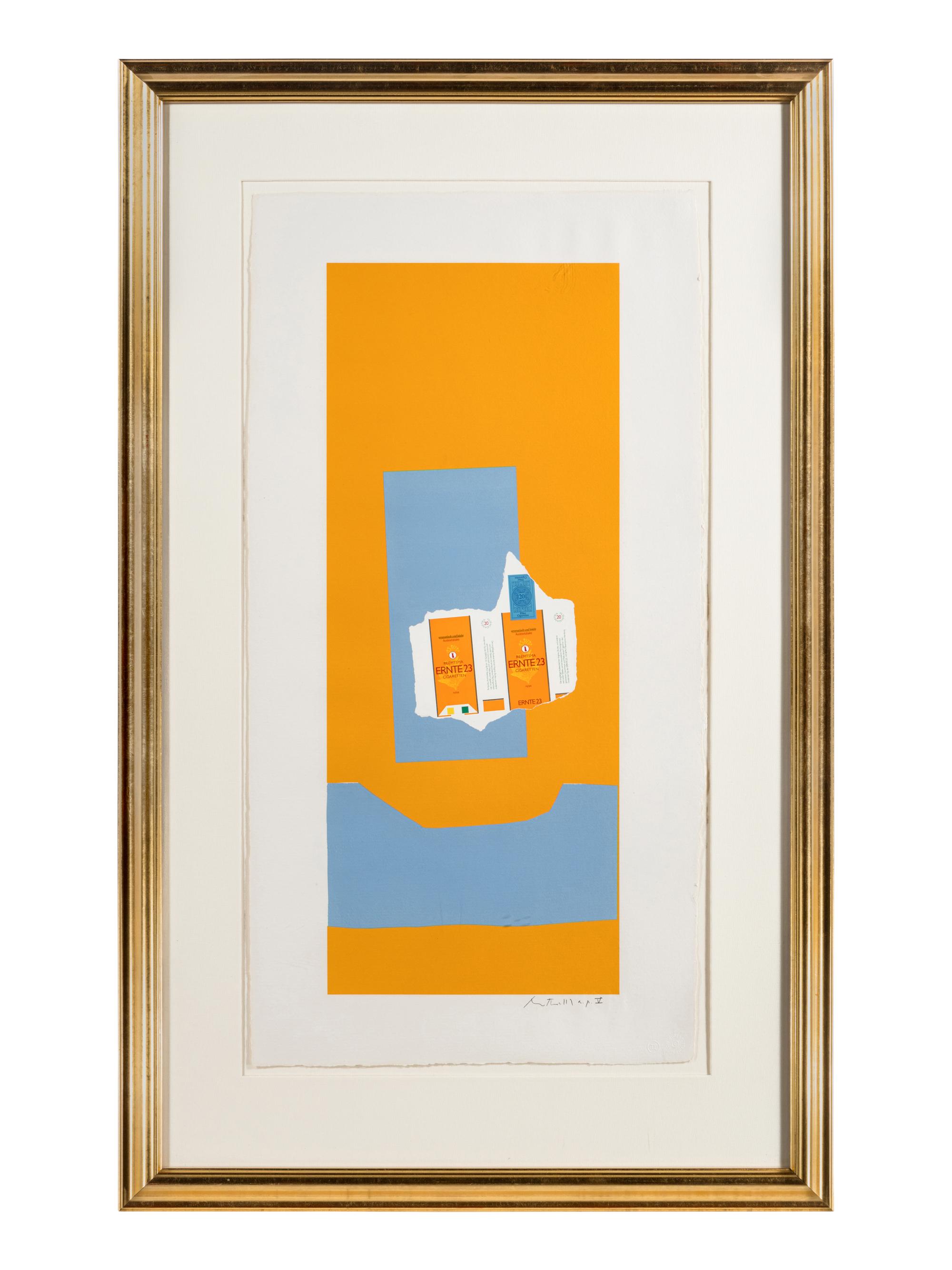 Summer Light Series: Harvest, with Blue Shadow , 1973