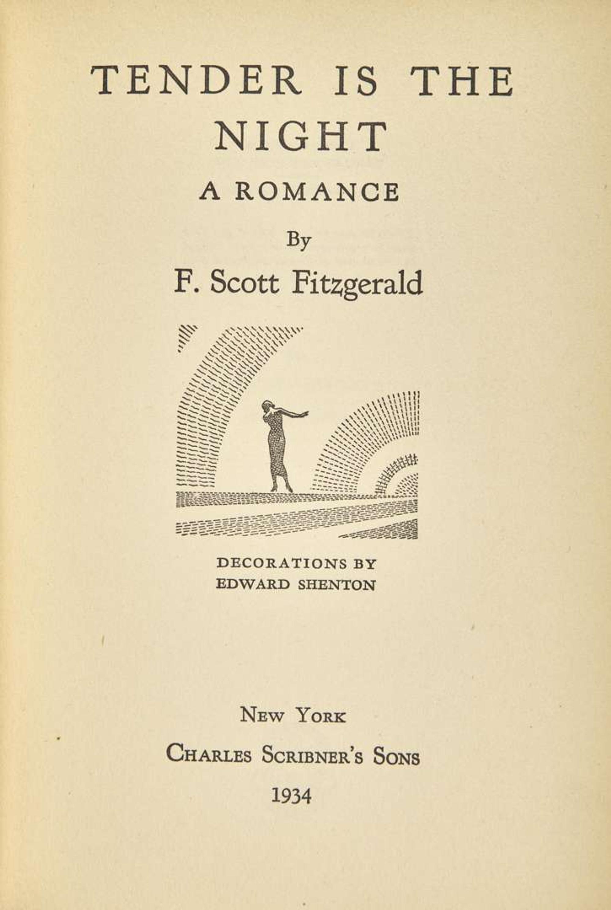 [Literature] Fitzgerald, F. Scott: Group of 2 First Editions