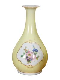 A Collection of Yellow Glazed Porcelain Articles