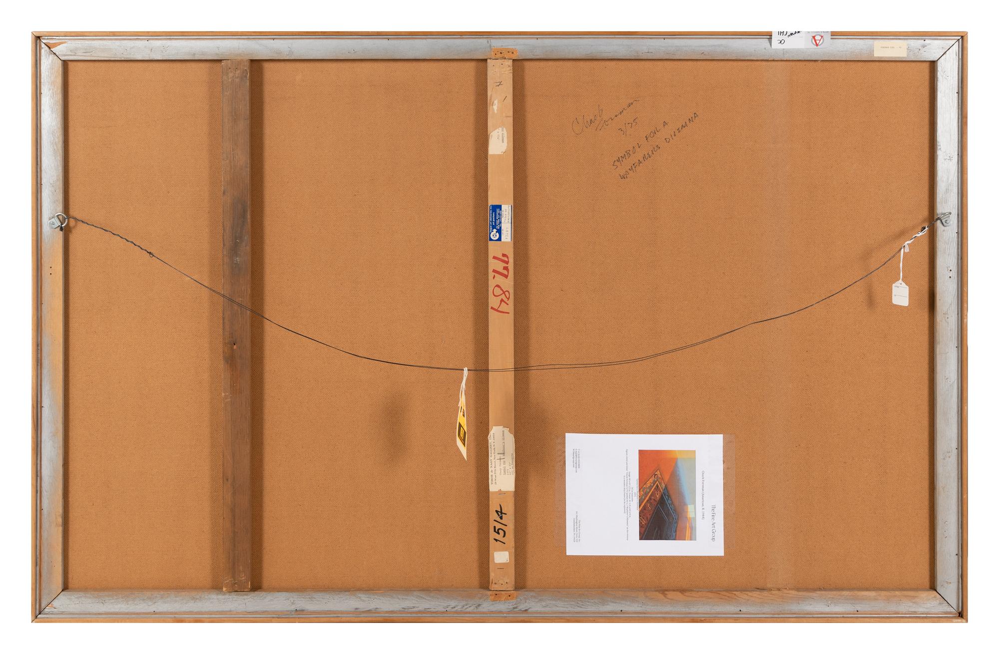 Symbol for a Wayfarer's Dilemma , 1975