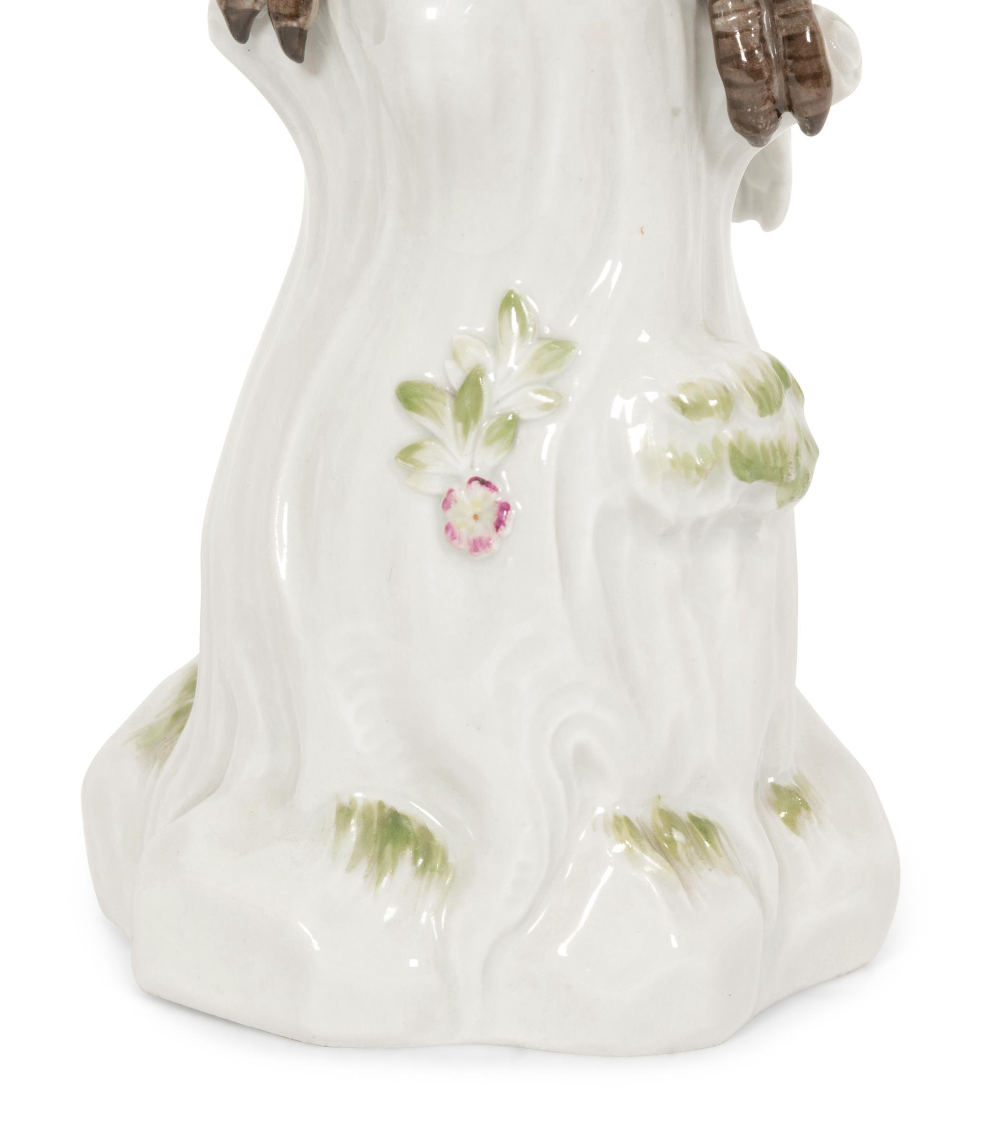 A Pair of Meissen Porcelain Cockatoos