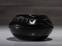 Blackware Pottery Jar