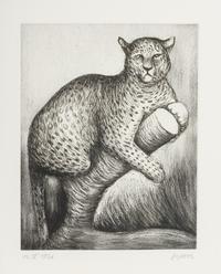 Leopard (Plate V from Animals in the Zoo ), 1981