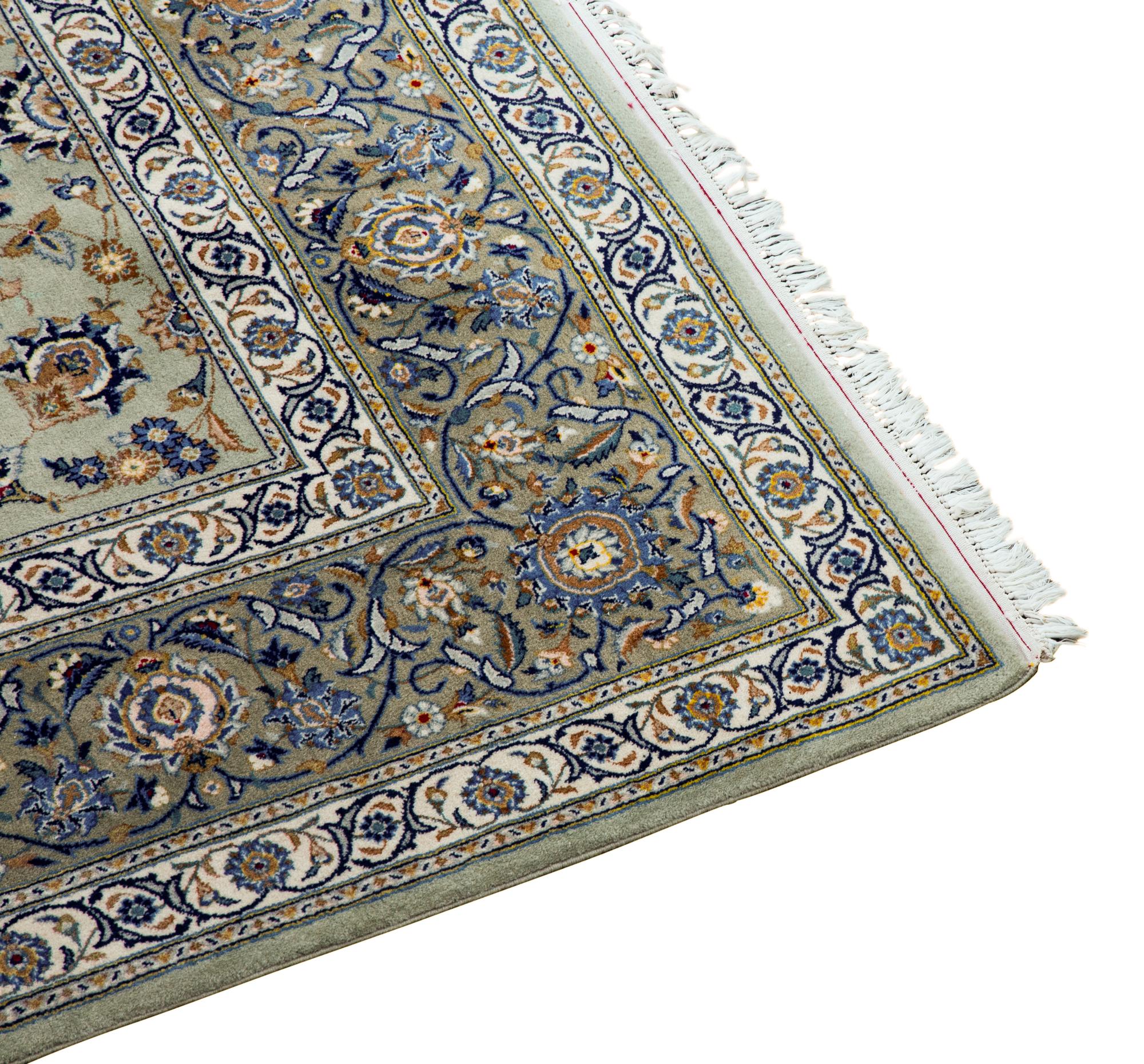 An Isfahan Style Wool Rug