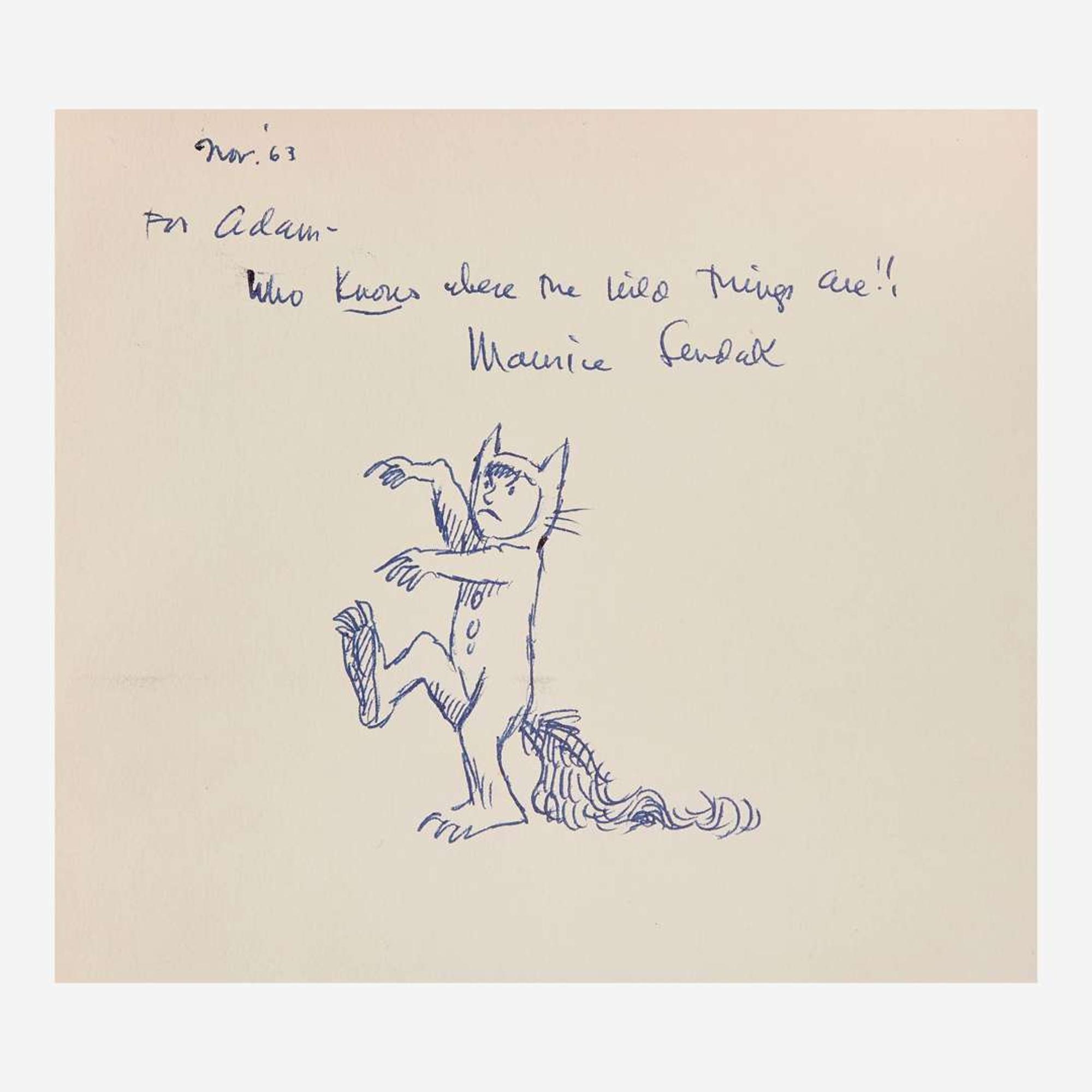 [Children's & Illustrated] Sendak, Maurice Where the Wild Things Are