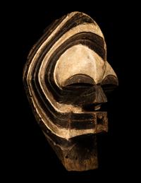 A Songye Wood Male Mask (Kifwebe)