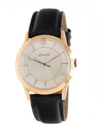 LeCOULTRE, 14K YELLOW GOLD WRISTWATCH