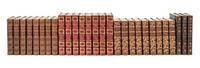 [BINDINGS]. A group of 5 works in 32 volumes, comprising: