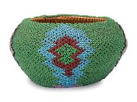 Paiute Beaded Basket