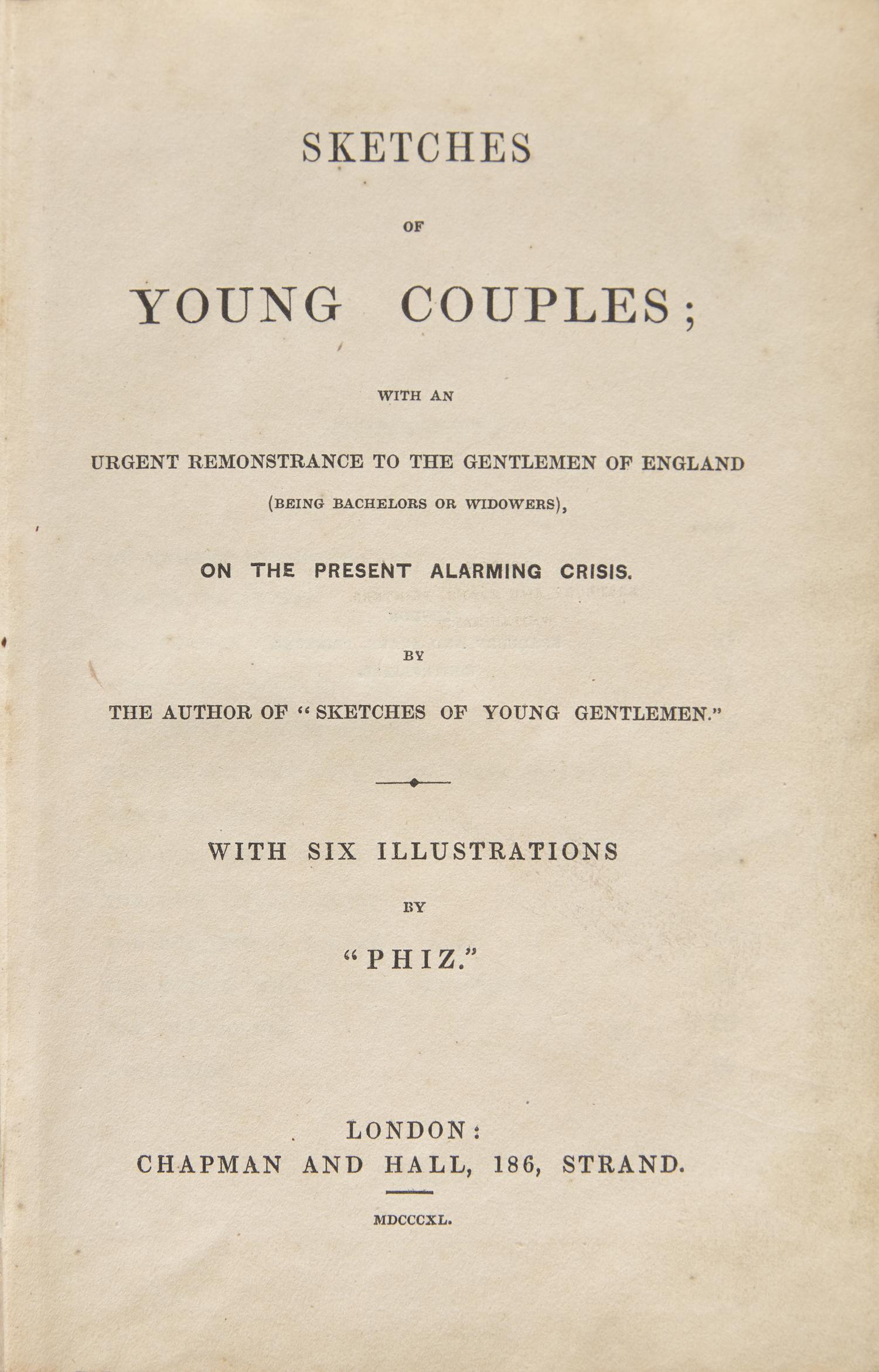 [Literature] (Dickens, Charles). Group of 3 First Editions