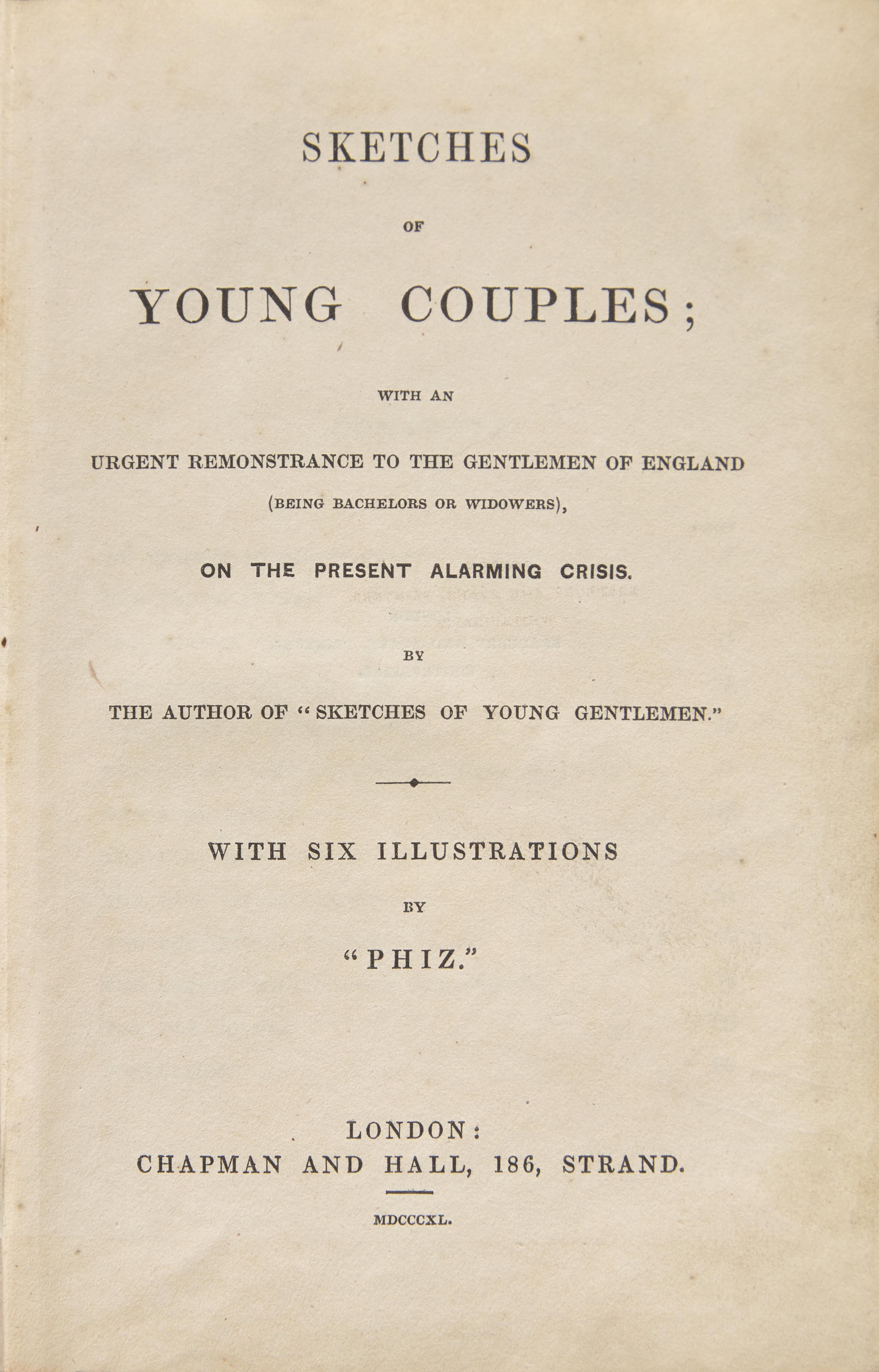 [Literature] (Dickens, Charles). Group of 3 First Editions