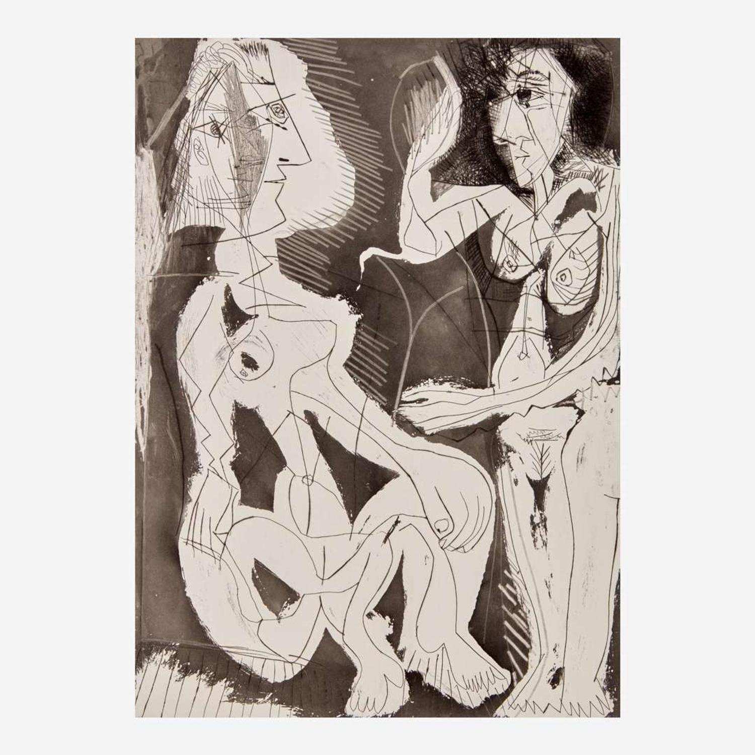 Pierre Reverdy (French, 1889-1960) and Pablo Picasso (Spanish, 1881-1973) Sable mouvant