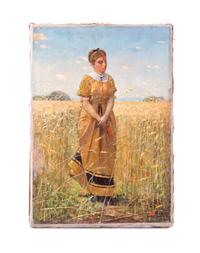 Winslow Homer, (American, 1836-1910), Coming Through the Rye, 1867