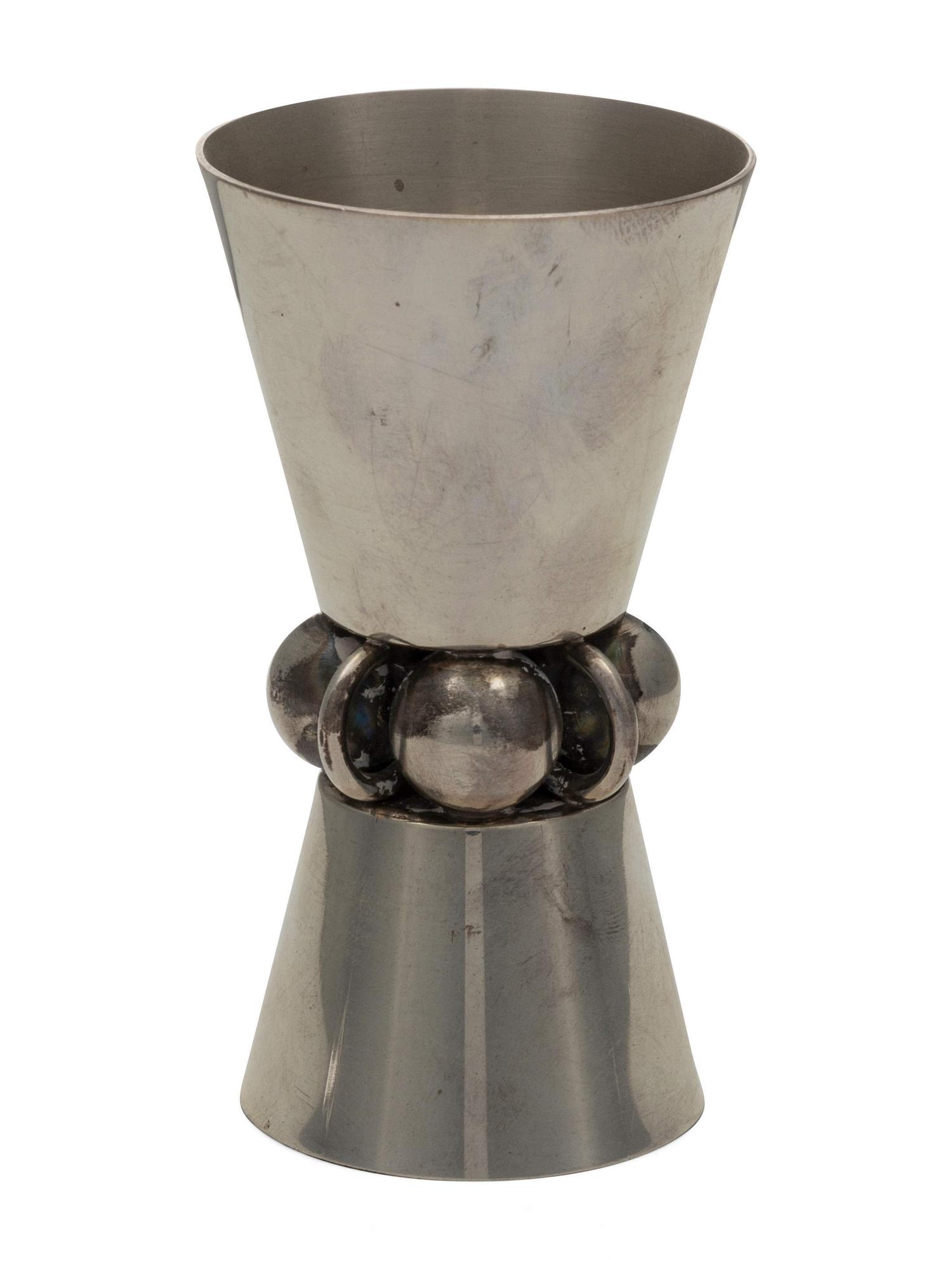 An American Silver Jigger