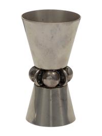 An American Silver Jigger