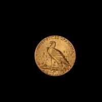 A United States 1911-D Indian Head $2.50 Gold Coin