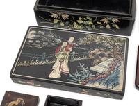 10 Chinese and Japanese Covered Boxes