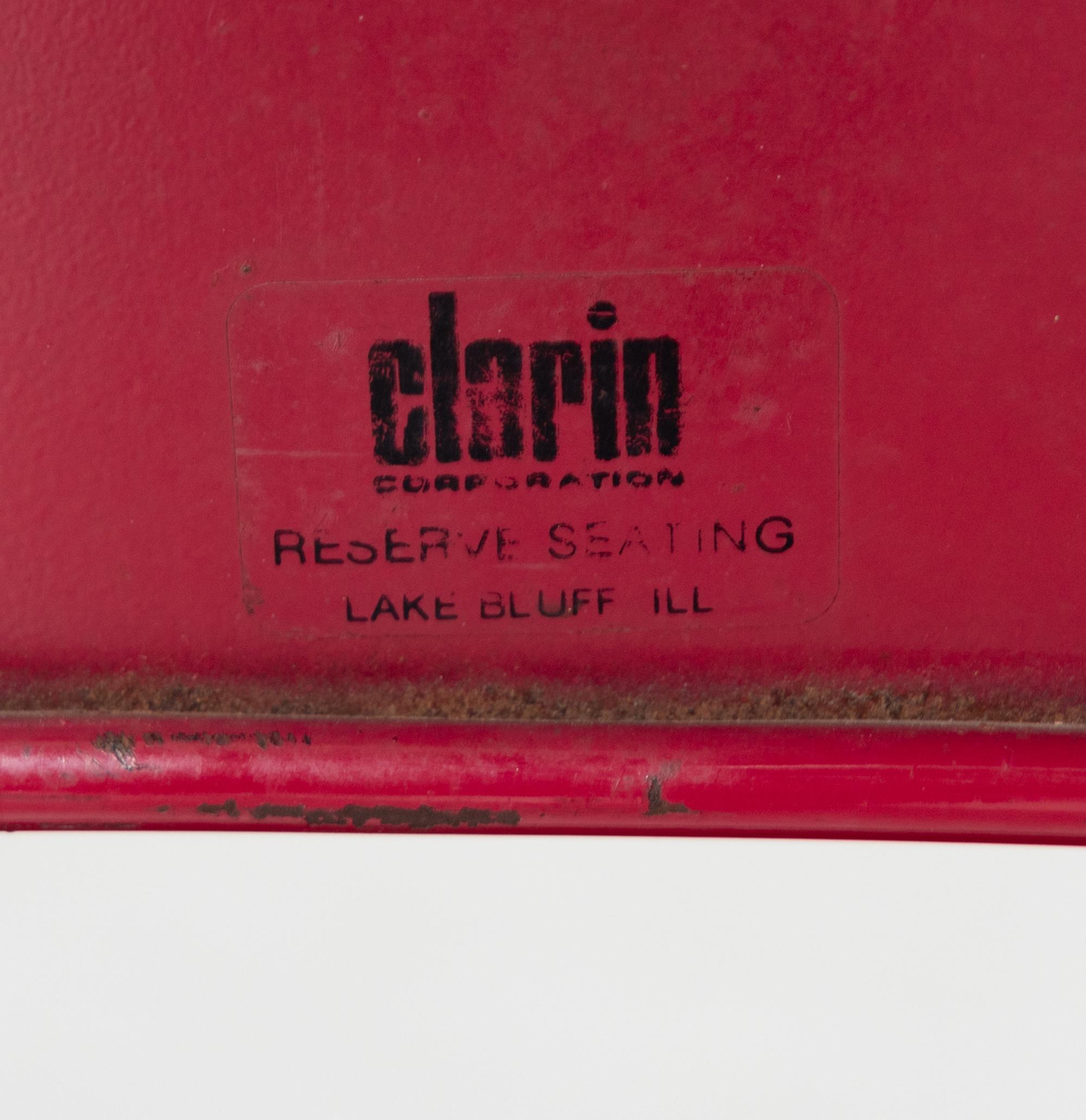 A Row of Three Michael Jordan Rookie / Early NBA Career Era Chicago Bulls Chicago Stadium Courtside Seat Chairs