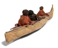 Arctic Sealskin Toy Kayak