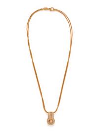 DI MODOLO, YELLOW GOLD AND DIAMOND PENDANT/NECKLACE