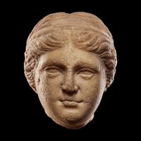 A Roman Marble Portrait Head of a Woman