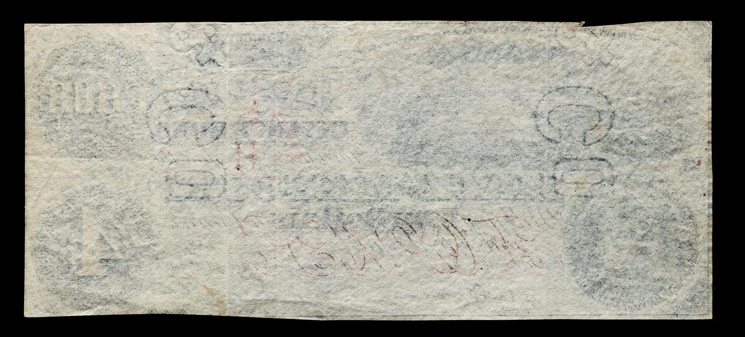 A State of Missouri 1861 $4 Defence Bond
