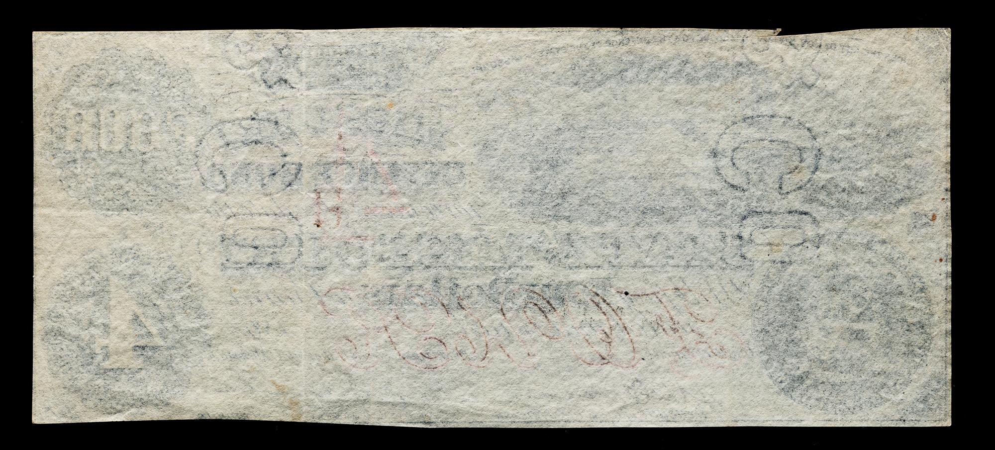 A State of Missouri 1861 $4 Defence Bond