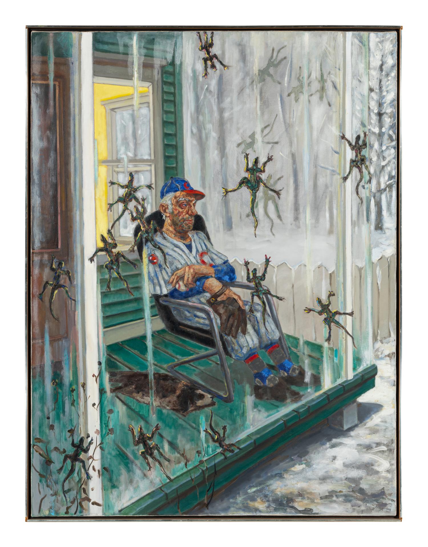 The Old Baseball Player