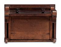 A Diminutive American Empire Mahogany Chest of Drawers