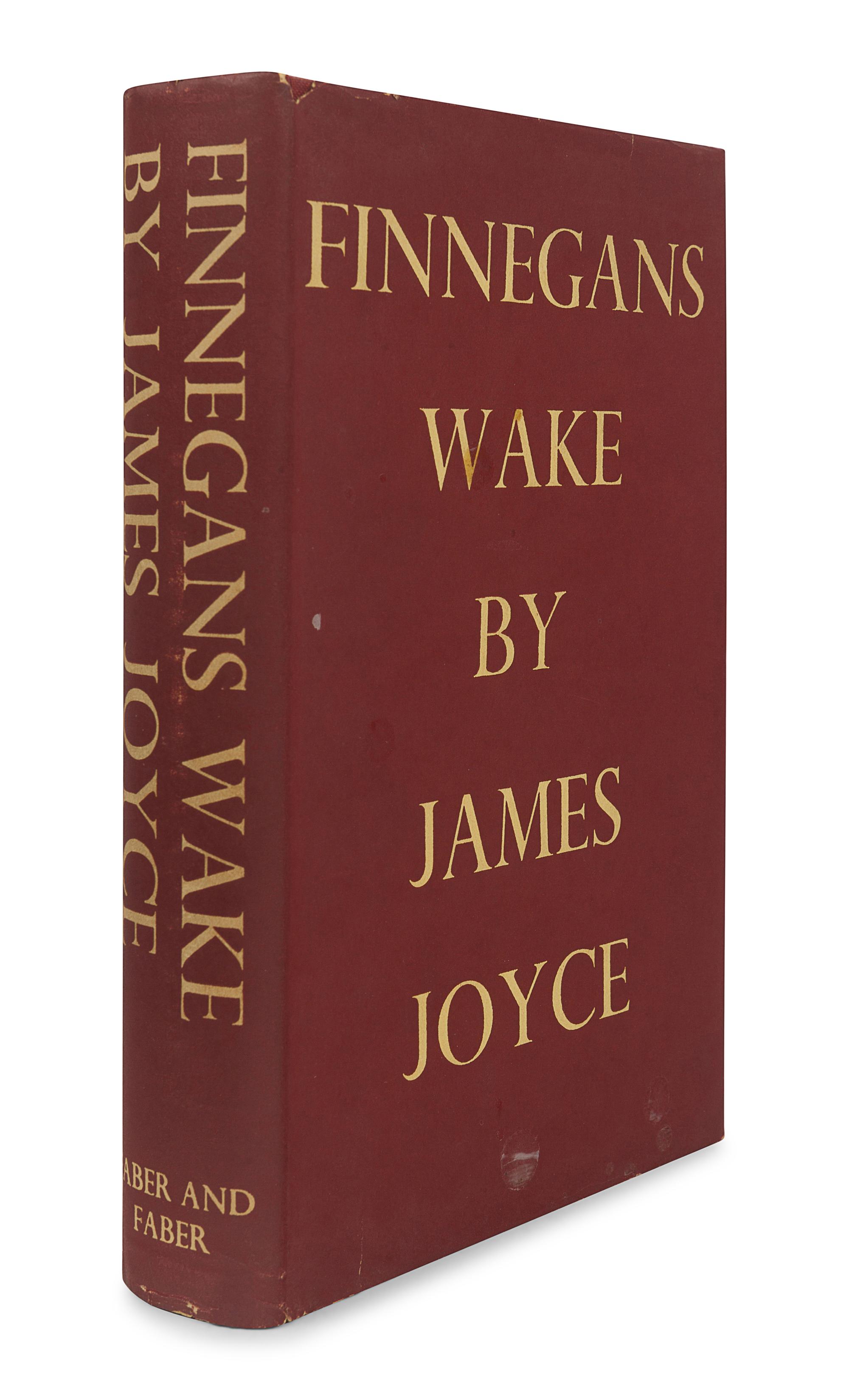 JOYCE, James (1882-1941). Finnegans Wake . London: Faber and Faber, 1939.