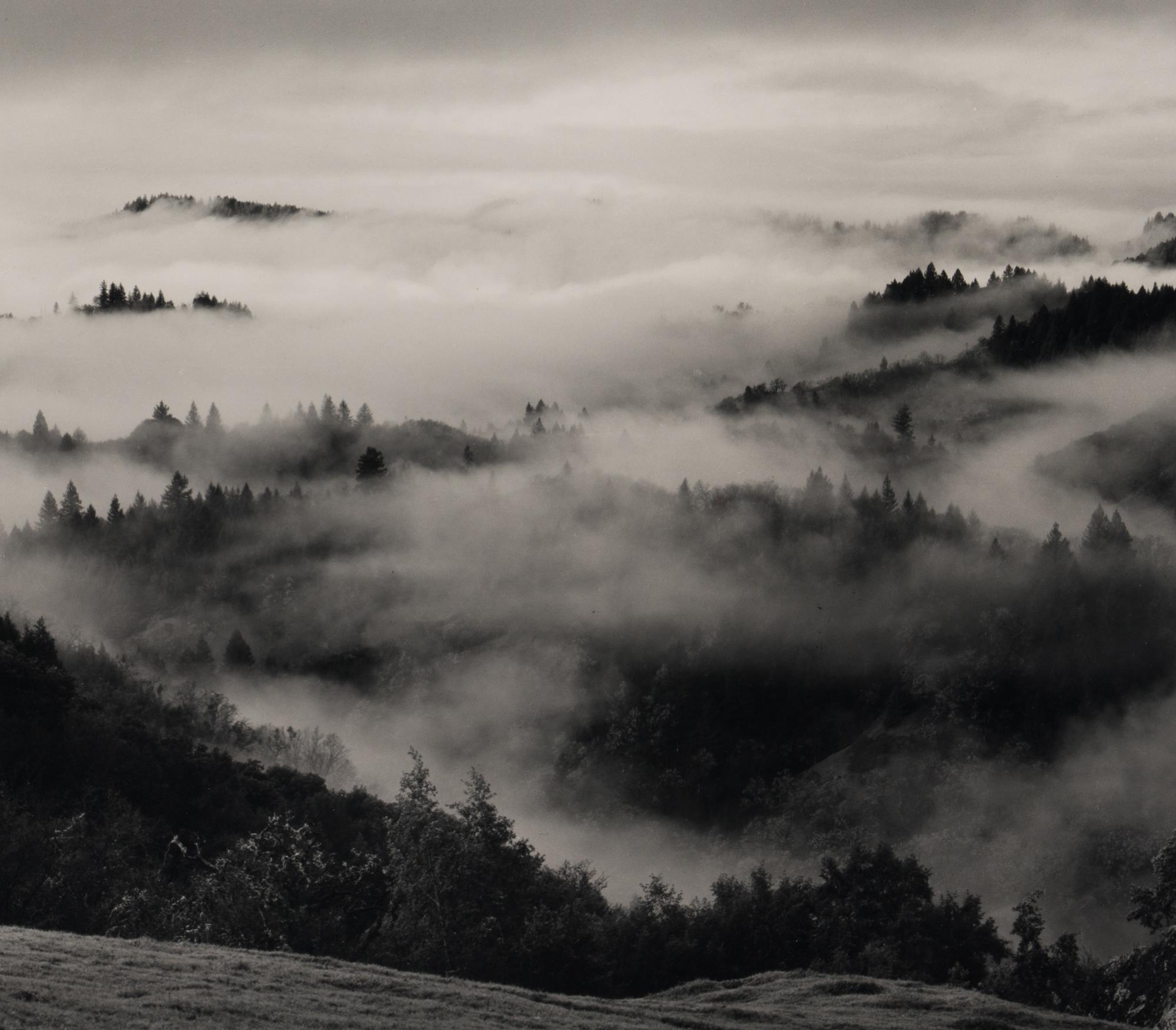Clearing Storm, Sonoma County Hills , California, 1951